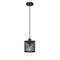 Z-Lite Kipton 1 Light Mini Pendant, Matte Black & Clear 3037MP-MB - alternate 7